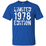 Limited 1978 Edition Birthday Distressed