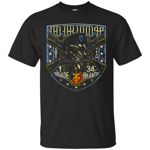 Special Troops Battalion 1st Brigade 34th Division Tshirt_black=