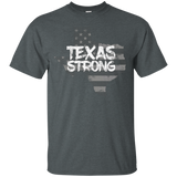 Texas Strong Shirt Unisex Letter Printed Home State Tee Top_Black