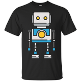 Robot Shirt for MEN WOMAN and YOUTH_Black