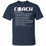 Coach Definition Tshirt Funny Coach Tee_black