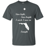 Womens Florida Wishes T-shirt for Florida Lovers Dreams of Florida_Black