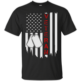 American Veteran Flag T-shirt Special Gift For Veteran's Day_black