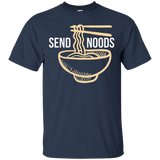 Send Noods Ramen Noodles T-Shirt_Black