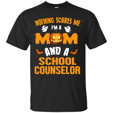 Mom And School Counselor - Halloween Costume Job Gift Shirt_black=