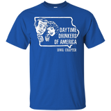 Iowa Daytime Drinkers Shirt Beer Wine Gift Sarcasm Joke