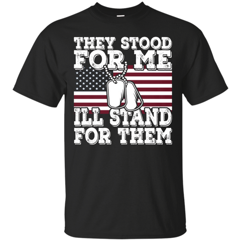 I Stand Because They Stood, I Stand For The National Anthem_black