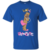 Cute Ethnic Princess Team Girl Baby Gender Reveal T-shirt_black
