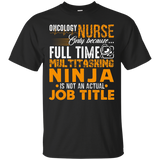 Oncology Nurse Shirt - Love Oncology Nurse T shirts_Black