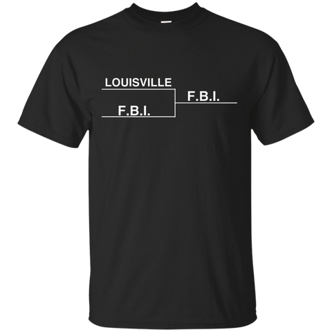 Funny Troll Louisville Fbi Scandal T Shirt_black=