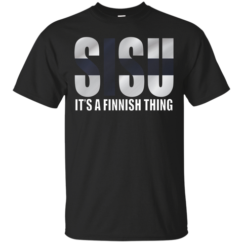 Sisu - It's A Finnish Thing - Finn T-Shirt_Black