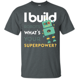 Robotics Engineer - I build robots, what's your... T-shirt_Black