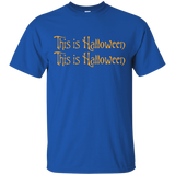 This Is Halloween Shirt - Nightmare Funny Halloween Shirt_black=