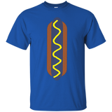 Hot Dog Costume Shirt Sausage Wiener Mustard Bun Fast Food_black=