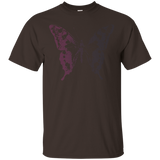 Butterfly T-shirt (pink, Purple)_black=