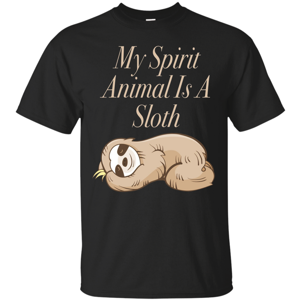 My Spirit Animal Is a Sloth_Black