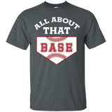 All About That Base Funny Baseball T-shirt_black