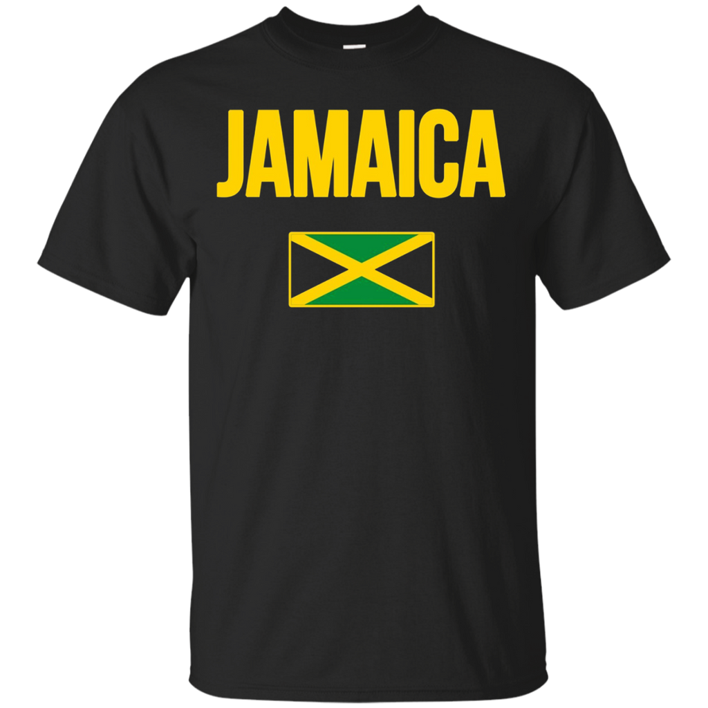 Jamaica T-shirt Jamaican National Country Flag Tee