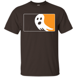Halloween Sports T-shirt Ghost_black