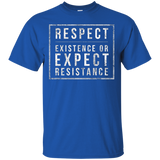 Respect Existence Or Expect Resistance T-Shirt_Black