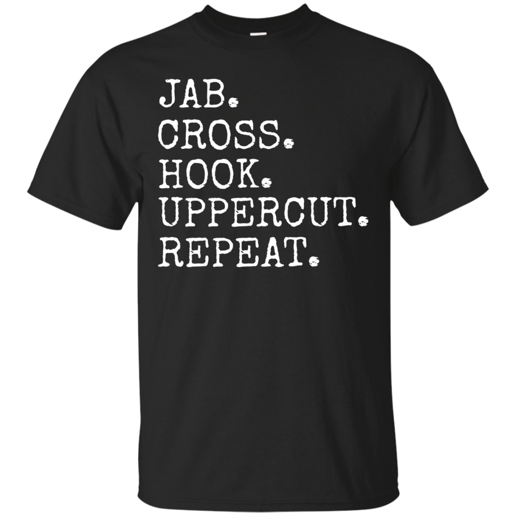 Jab Cross Hook Uppercut Repeat Funny Boxing