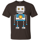 Robot Shirt for MEN WOMAN and YOUTH_Black
