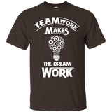 Teamwork Makes The Dream Work Shirt_Black