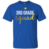 Third Grade Squad Shirt for 3rd Graders & 3rd Grade Teachers_Black