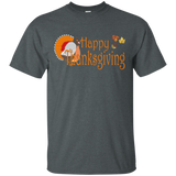 Happy Thanksgiving T Shirt_black