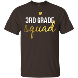 Third Grade Squad Shirt for 3rd Graders & 3rd Grade Teachers_Black