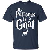 My Patronus Is A Goat T shirt_Black
