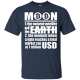 Cryptocurrency Moon Definition T Shirt Funny Crypto Tee_black