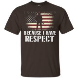 I Stand For The National Anthem Tshirt (design On Back)_black=