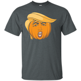 Orange Trump Pumpkin Costume - Trumpkin Meme Halloween_Black