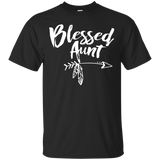 Blessed Aunt T-shirt_black=