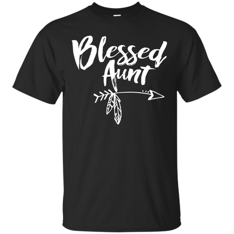 Blessed Aunt T-shirt_black=