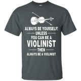 Violin Tshirt - You can be a violinist_Black