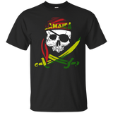 Jamaica Pirate Captain - Vintage Pirate Jamaica Flag Tshirt