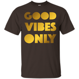 Good Vibes Only Reggae Rasta T Shirt Peace One Love Tee_black