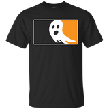 Halloween Sports T-shirt Ghost_black