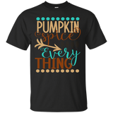 Pumpkin Spice Everything Coffee Shirt Funny Autumn Latte Mom_Black