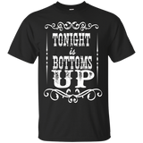 Tonight Is Bottoms Up - Women's T shirt_Black