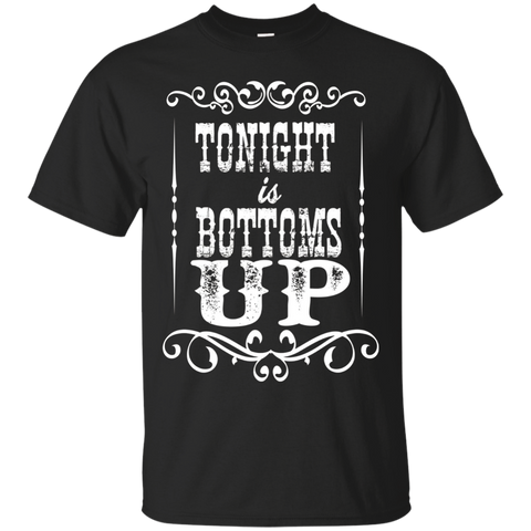 Tonight Is Bottoms Up - Women's T shirt_Black