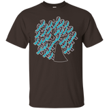 Suicide Prevention Awareness T Shirt Ribbon Tree_Black