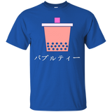 Cute Bubble Boba Drink Japanese T-shirt_black
