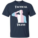 Tactical Trans - LGBT and Trans Rights T-Shirt_Black