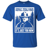 Only You Can Prevent Forest Fires T-shirt_Black