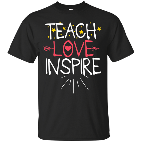 Teach Love Inspire Tshirt_Black