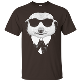 Cute Meerkat In Suit Meerkat Face - Meerkats Lover T Shirt_black