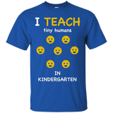 I Teach Tiny Humans T-shirt For Kindergarten Teachers_black=